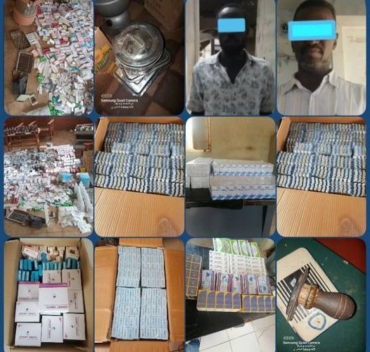 ضبط أدوية ومستلزمات طبية مهربة بنهر النيل