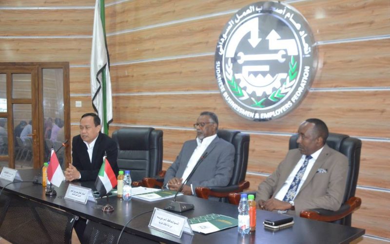 مباحثات بين الخرطوم وجاكرتا لزيادة حجم التبادل التجاري