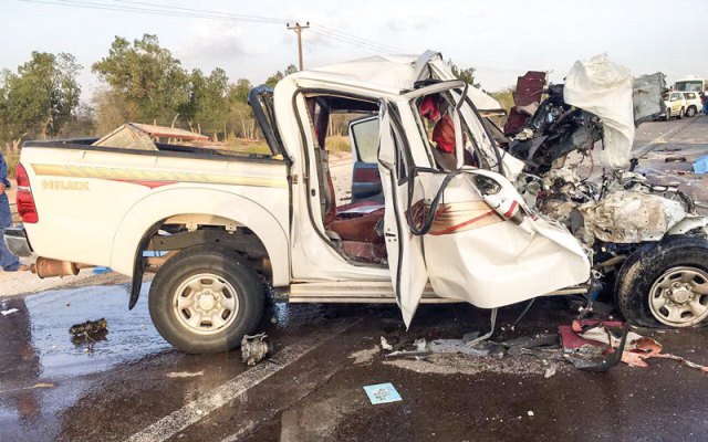 اصابة “4” مواطنين اثر حادث مروري ببورتسودان