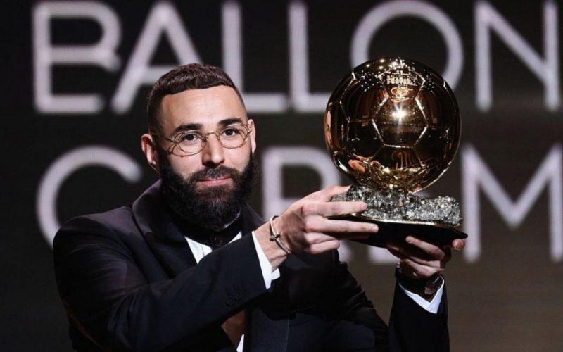 بنزيمة يُتوَّجُ بجائزة الكرة الذهبية لعام 2022