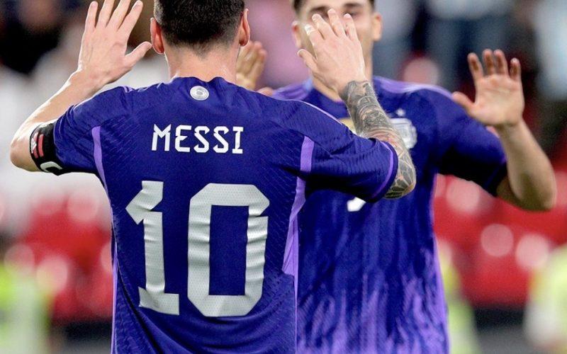 ميسي يستهل تمارين الأرجنتين بمفرده