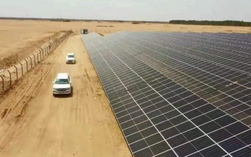 إفتتاح أكبر محطة كهرباء بالطاقة الشمسية بالسودان بسعة (54) ميغاواط