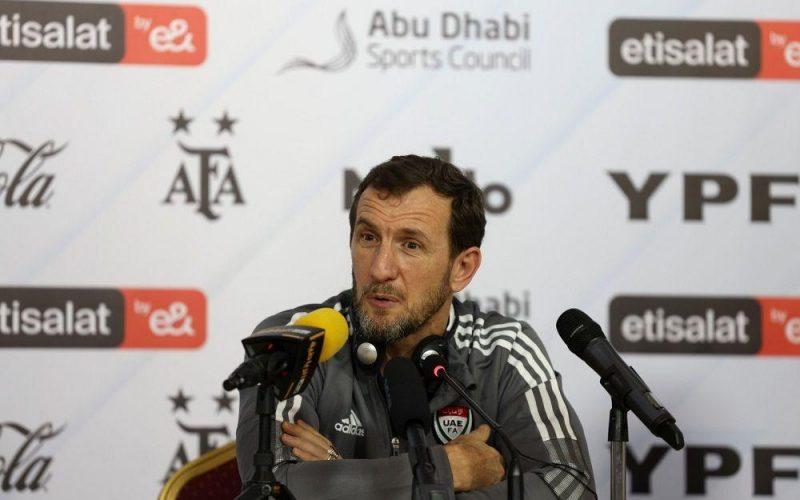 أروابارينا يعلن تشكيلة الإمارات للمشاركة في كأس الخليج