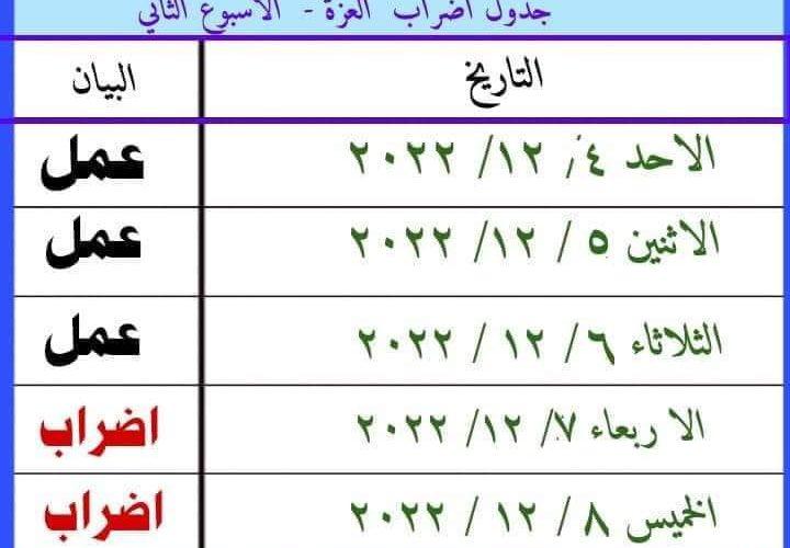 حذرت من التجاهل.. لجنة المعلمين تصدر جدول الاضراب