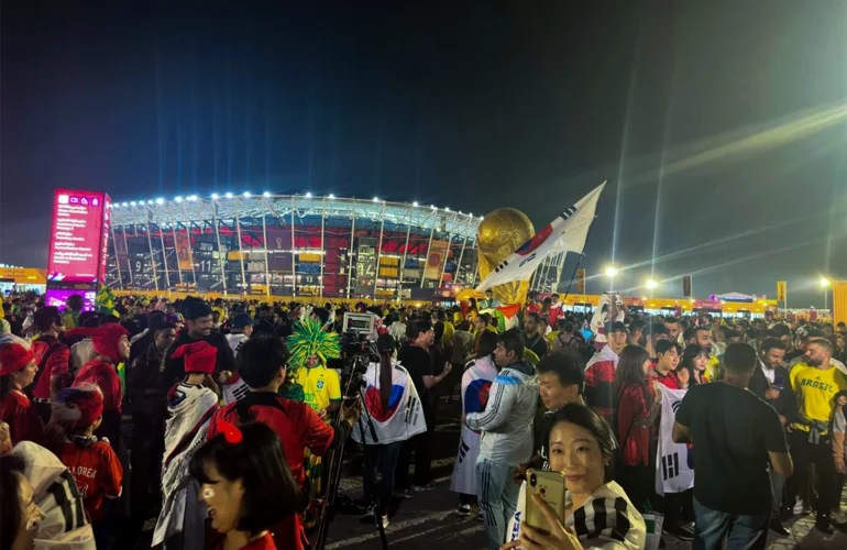ملعب “974” يودع مونديال قطر ويفكك بالكامل
