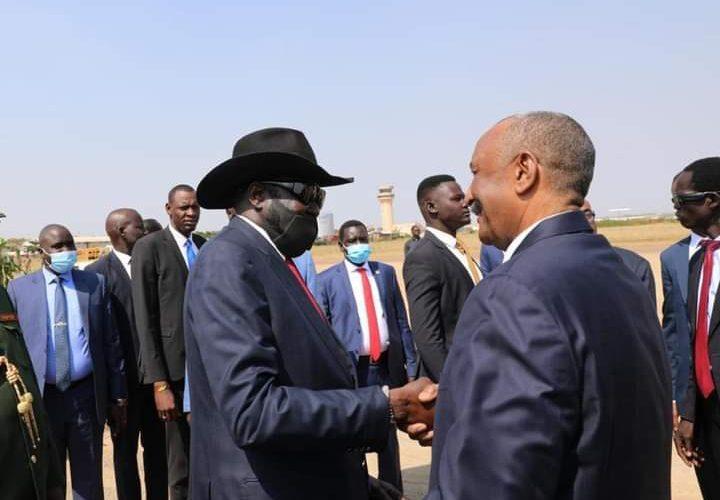 مباحثات  بين  البرهان  وسلفاكير  بجوبا