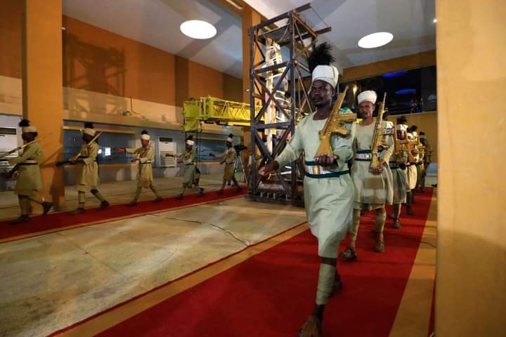 تحريك أكبر قطعة أثرية بالسودان