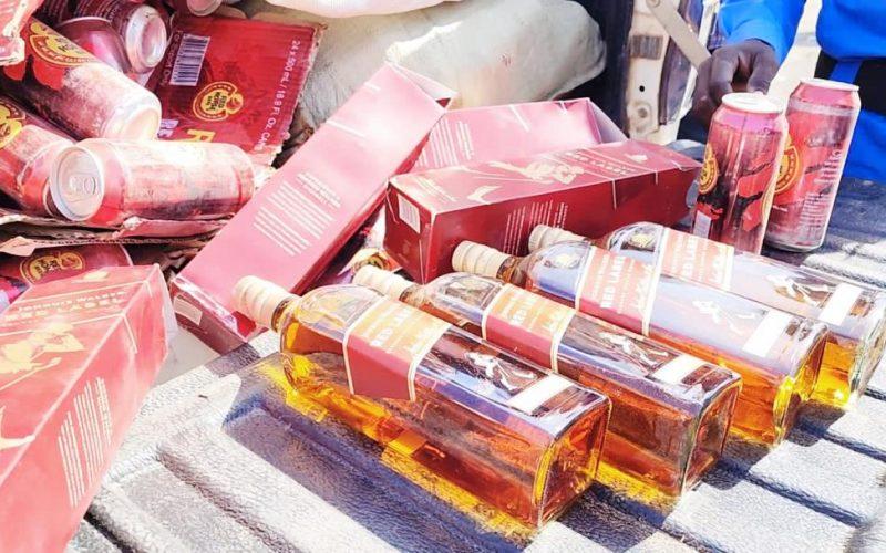 بينها  خمور إبادة “105” طن من السلع الفاسدة بالجزيرة