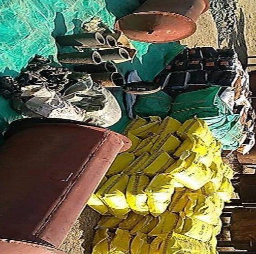 ضبط موادّ كيميائيّة سامّة في طريقها للنيل الأزرق