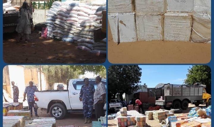 إحباط  تهريب “700”جوال دقيق وأدوية بشرية في طريقها لدولة مجاورة