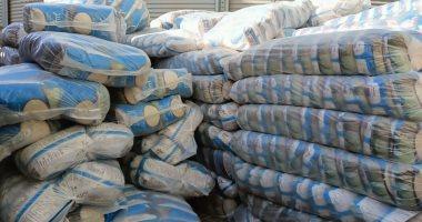 ضبط (2249) جوال من العدس والأرز منتهية الصلاحية