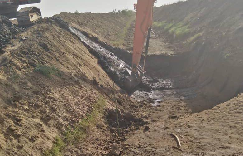 إنشاء ترعة لري (53)ألف فدانا بالجزيرة