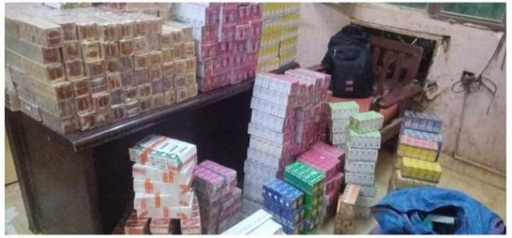 ضبط كمية من الورق الأسود بالخرطوم