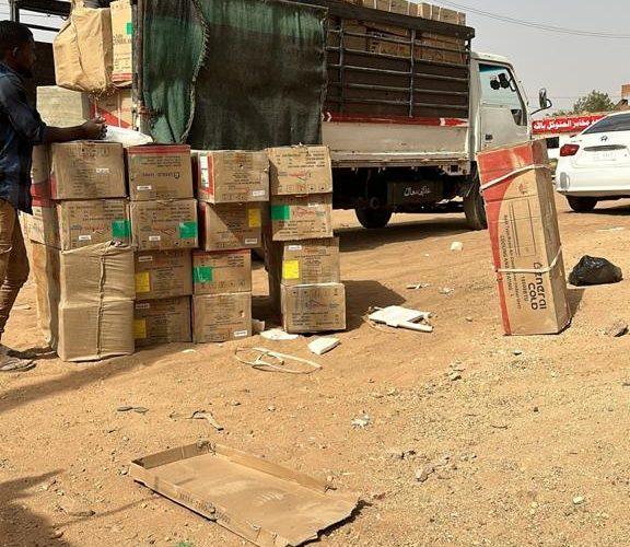 إحباط تهريب شاشات تلفزيونية ومكيفات هوائية بأم درمان