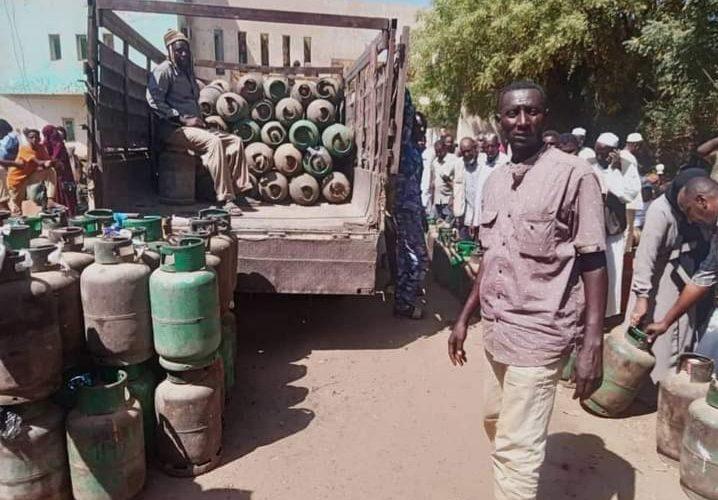 توزيع “1500” أسطوانة غاز طهى بمدني