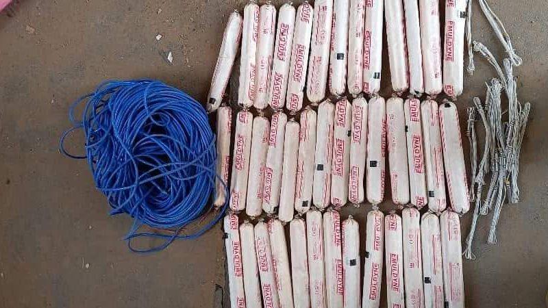 ضبط متفجرات بنهر النيل