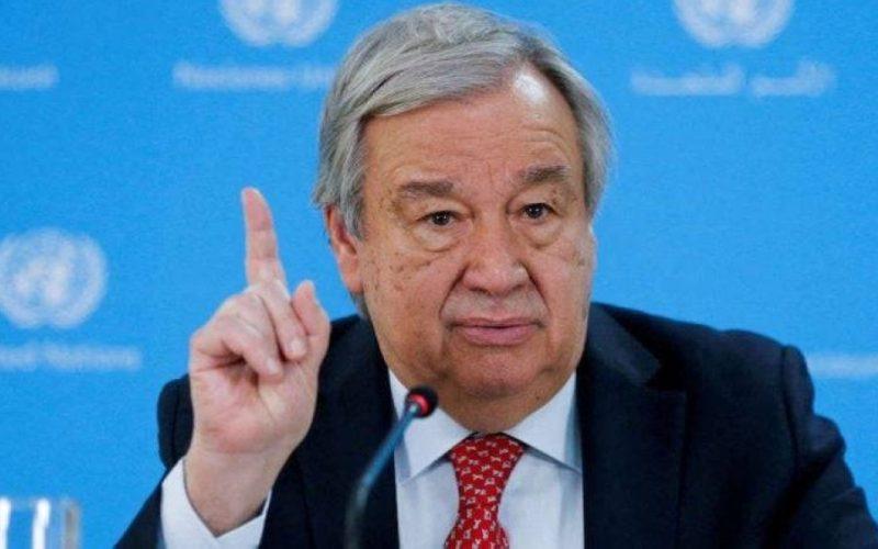 غوتيريش: الوضع في الشرق الأوسط أشبه بـ”برميل وقود”