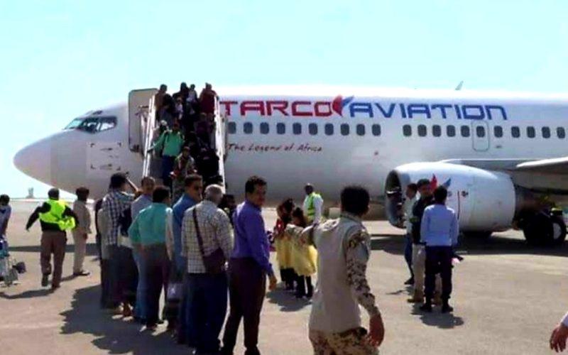 الحوثيون يمنعون طائرة إجلاء سودانية من الهبوط ويعيدون يمنيين إلى بورتسودان