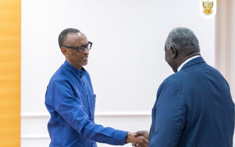 لدى لقائه الرئيس الرواندي.. نائب رئيس  السيادي: لانمانع من الانخراط في أي عملية سياسية شريطة أن تكون شاملة وبلا إقصاء