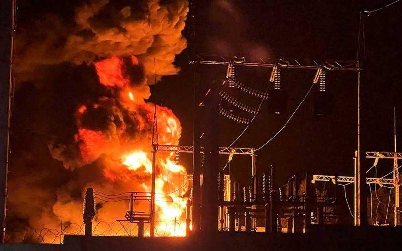 حريق في محطة للطاقة في روستوف الروسية وتوقف وحدتي كهرباء