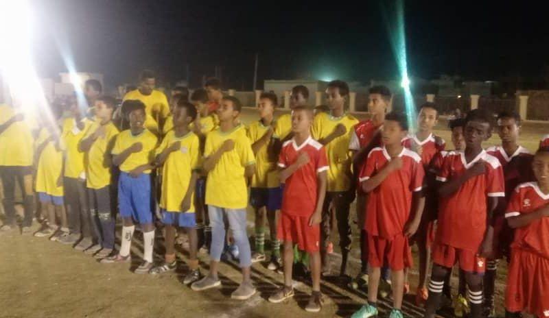 افتتاح دورة الكرة الطائرة بالمجمع الرياضي بدنقلا