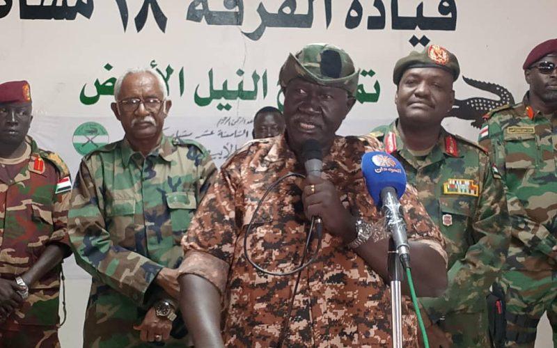 مالك عقار يجدد ثقته في القوات المسلحة لحسم المعركة عسكرياً