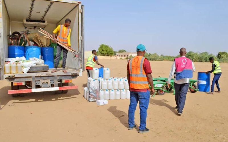 قطر الخيرية تدشين مشروعا نوعيا لتحسين الظروف البيئة للنازحين بكسلاء