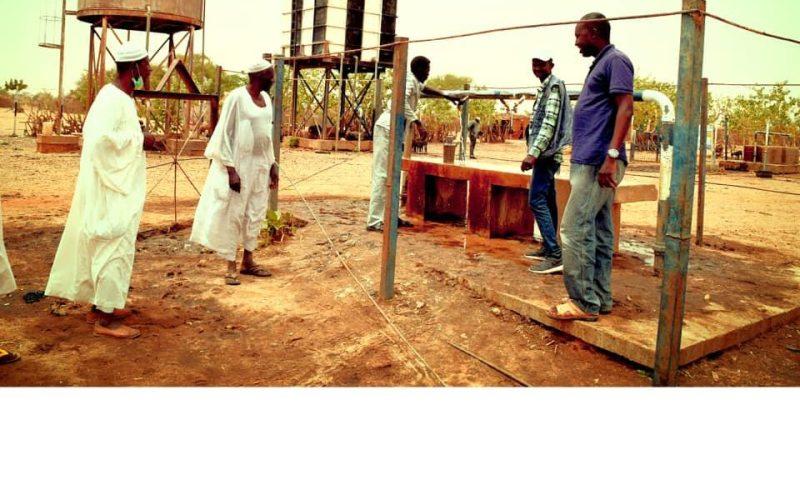 برامج للمياه والاصحاح بمخيمات اللاجئين باللعيت 