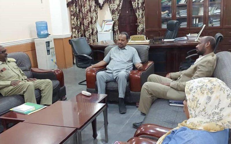 وزيرالبنى التحتية بنهر النيل يبحث تطويرمشروعات البنى التحتية بالدامر