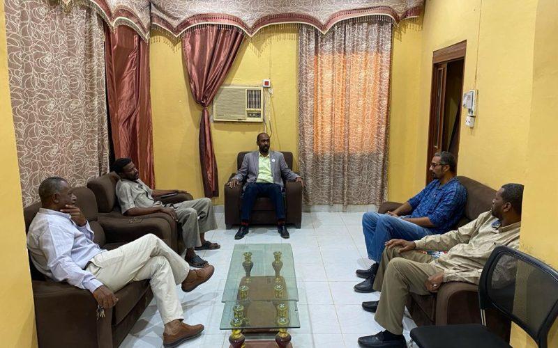 مفوض العون الانساني بالشمالية يلتقي امين عام رؤية السودان التنموية
