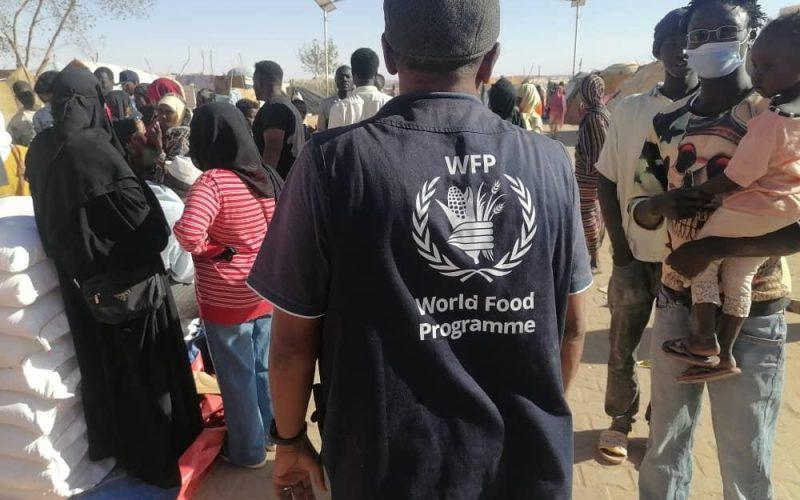 مساعدات غذائيةمن منظمةالغذاء العالم لأكثر من ٦الاف نازحا بحلفا