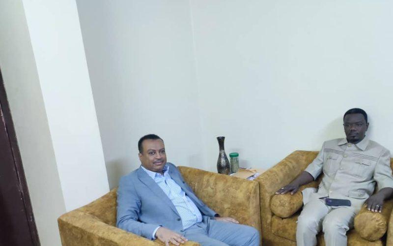 رئيس التحالف السوداني يلتقي رئيس الكتلة الديمقراطية 
