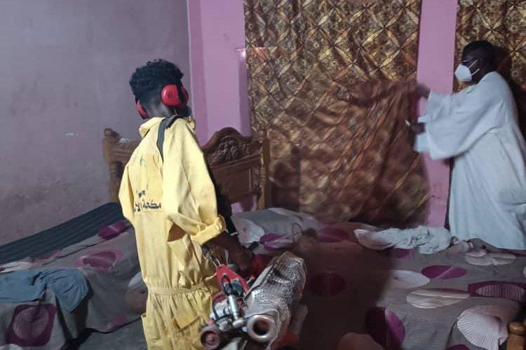 الغرفة المركزية للحملة القومية لمكافحة نواقل الامراض تستعرض سير الحملة