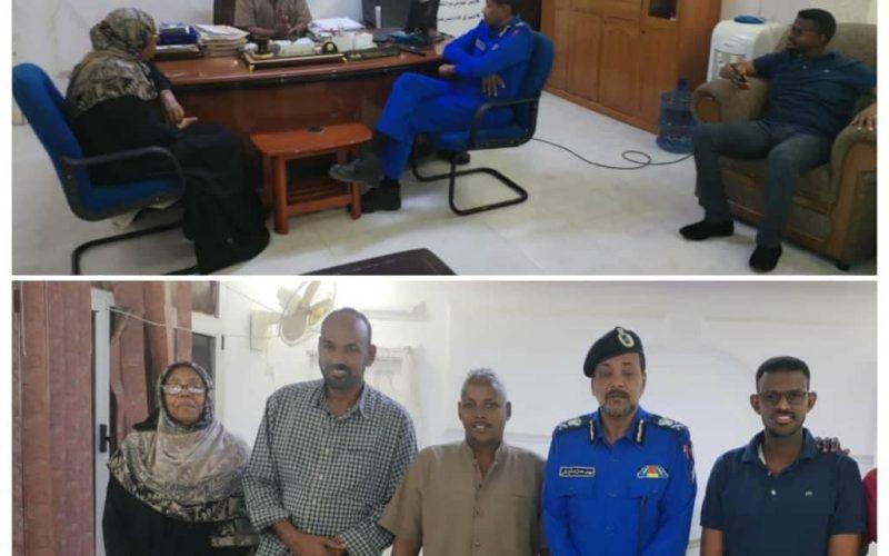 مدير الادارة العامة لمباحث التموين يتفقد مكتب التجارة الخارجية بميناء عثمان دقنة