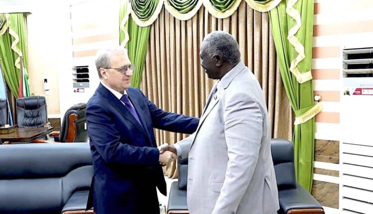 ماذا قال عقار لـ”المبعوث الروسي”؟