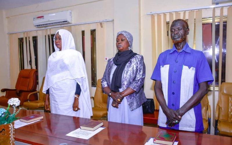 وزراء التربية والرعاية ومجلس الثقافةوالاعلام يؤدون القسم امام حاكم النيل الازرق