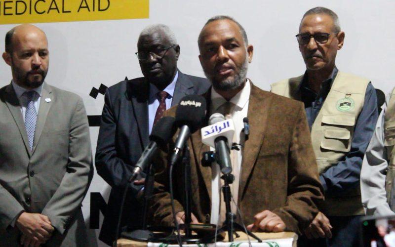 90 طنا من المستهلكات الطبية من منظمة الدعوة الاسلامية للسودان