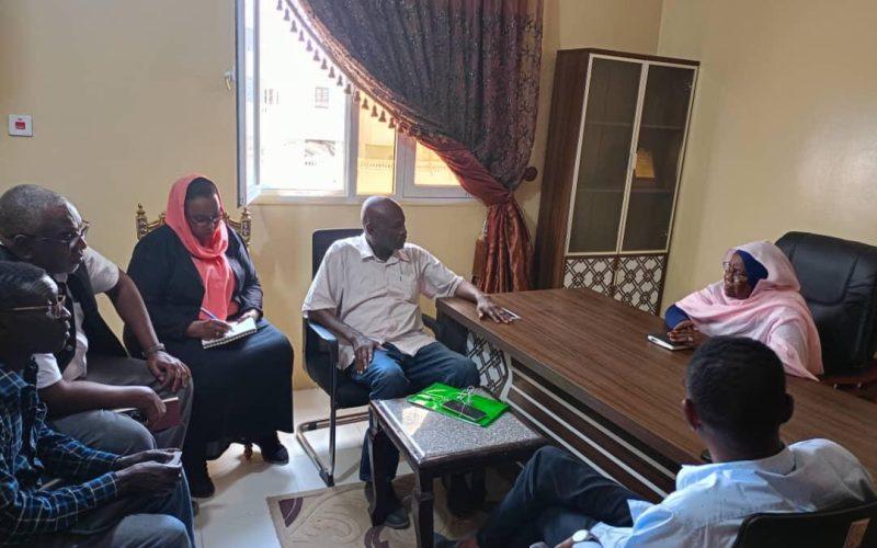 اجتماع اللجنة التحضيرية العليا لمؤتمر القضايا الانسانيةمع مفوضيةالعون الانساني 