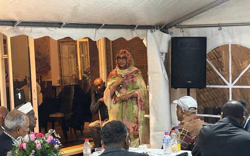 سفيرة السودان بالمانيا تهنيء القوات المسلحة بانتصاراتها وتدعو لوحدة الصف