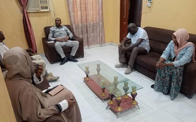 مفوض العون الإنساني بالشمالية يناقش مع برنامج الغذاء العالمي للولاية تمويل حصاد القمح