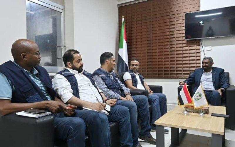 وكيل وزارة الصحة الاتحادي يستقبل فريق منظمة الصحة العالمية المكتب الإقليمي