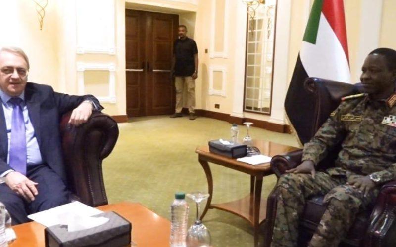 كباشي والمبعوث الروسي يبحثان تعزيز العلاقات الثنائية والتعاون بين البلدين