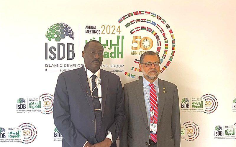 وكيل التخطيط يلتقي نائب رئيس بنك التنمية الإسلامي
