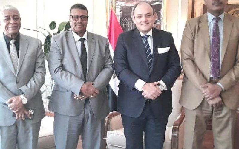 السودان ومصر يبحثان تنشيط حركة التجارة بين البلدين