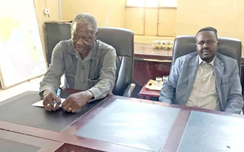 امين حكومة غرب كردفان يتفقد سير العمل بديوان الزكاة