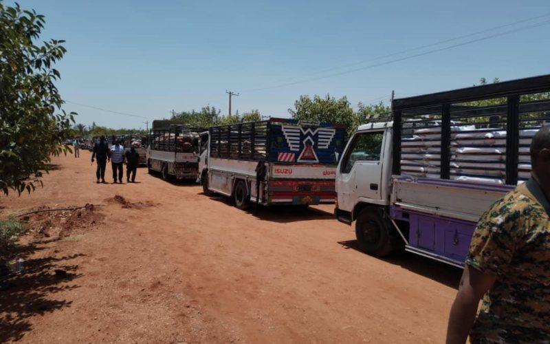 الخرطوم تستقبل قافلة نهر النيل دعما لمواطني الولاية