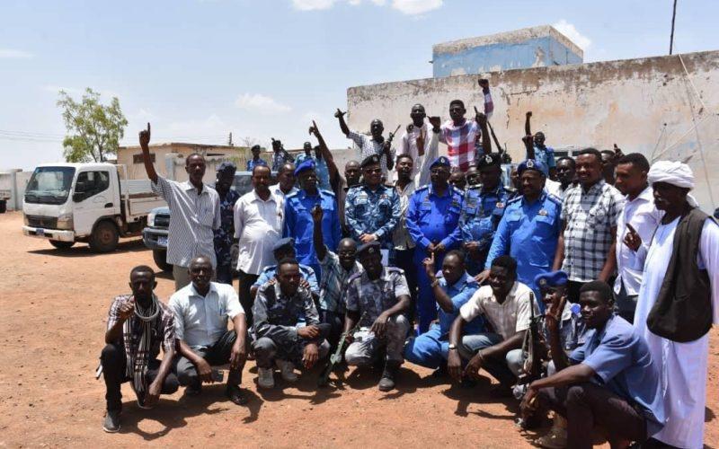 شرطة محلية ريفي وسط القضارف تسترد منهوبات