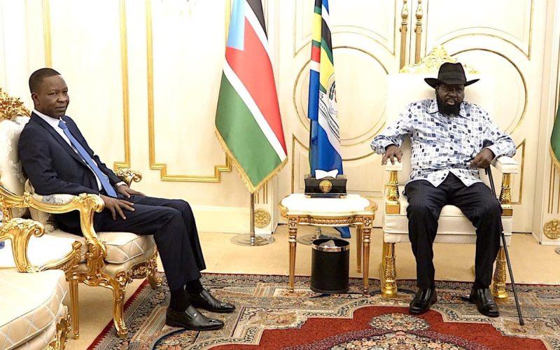 رئيس دولة جنوب السودان يلتقي عضو السيادي كباشي