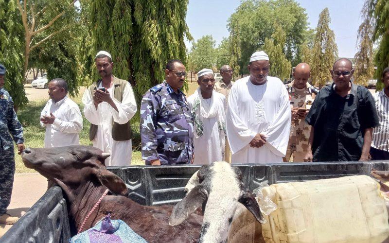 الشرطة المجتمعية بسنار تسير قافلة الدعم والمؤازرة لمنسوبيها بالخطوط الأمامية