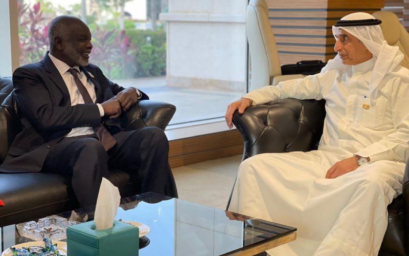 وزير المالية والتخطيط الإقتصادي يلتقي المدير العام للصندوق العربي للإنماء الإقتصادي والإجتماعي